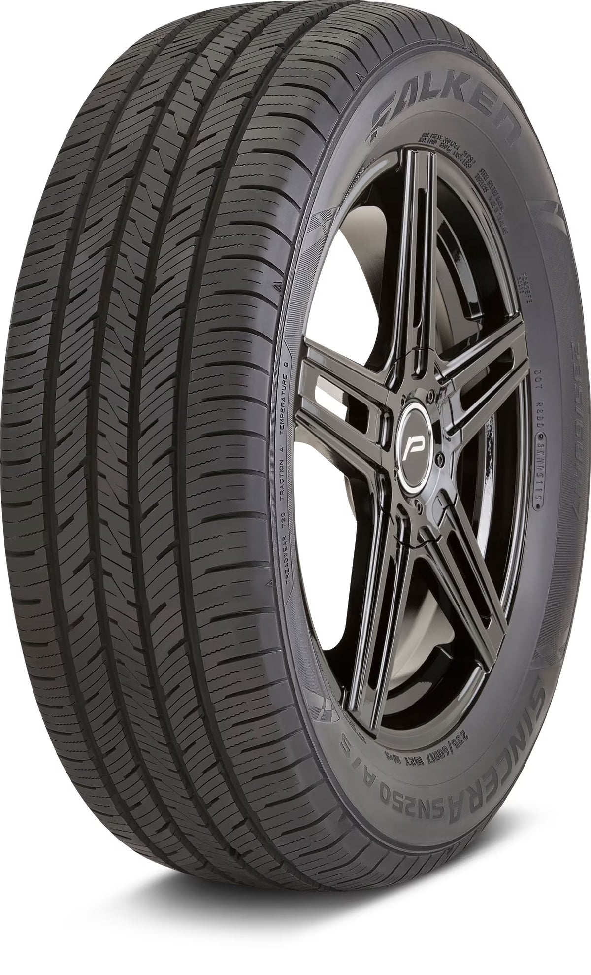 Set of 2 Falken Sincera SN250 A/S 225/55R17 97V Tires 2255517 225 55 17