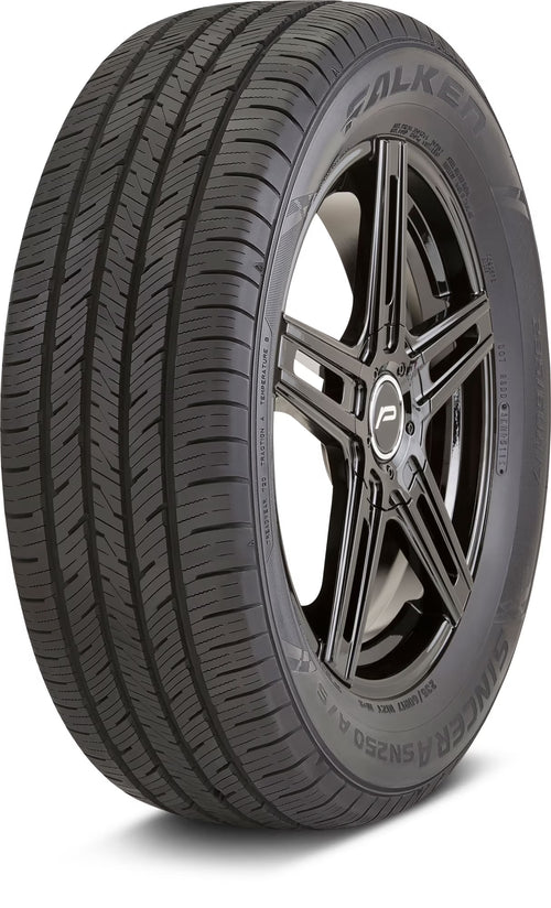 Set of 2 Falken Sincera SN250 A/S 225/55R17 97V Tires 2255517 225 55 17