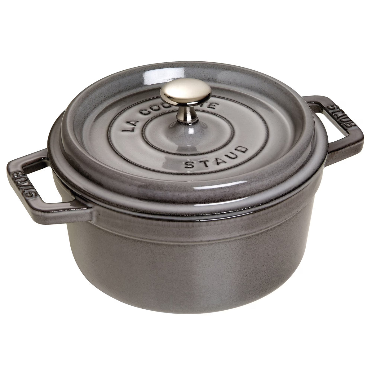 Staub Cast Iron 2.75-qt Round Cocotte - Basil