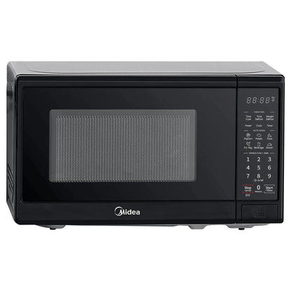 Midea 0.9 Cu. Ft. Countertop Microwave Oven, 6 Auto Programs, 10 Power Level, Black, EM9P022CVPMB