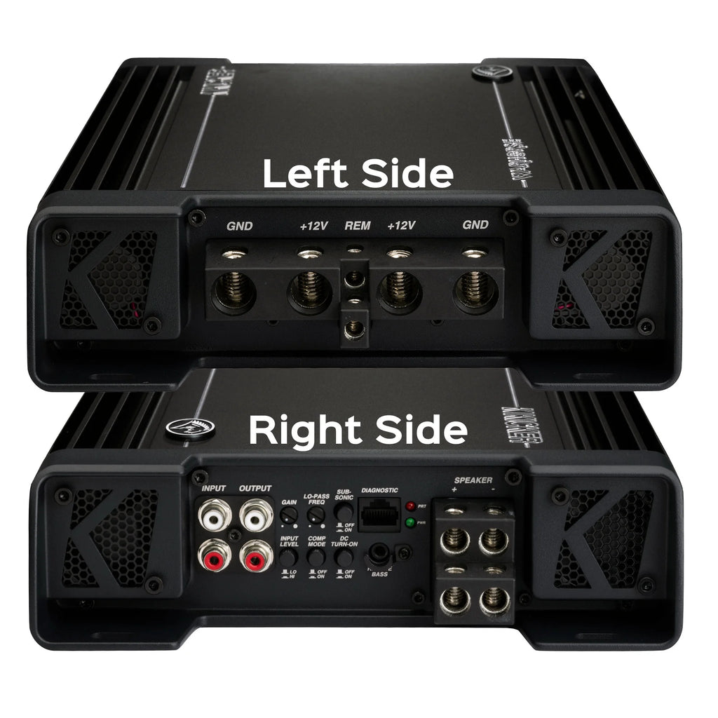 Kicker 49L7X122 - SoloX L7X 12-Inch & WXA3600.1 Warhorse Mono Amplifier