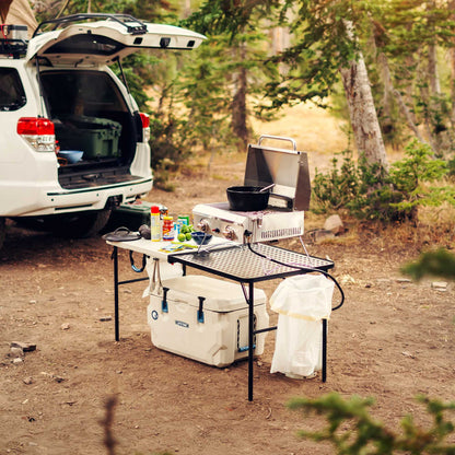Lifetime 5' Fold-in-Half Camping Folding Table, Pumice (280875)
