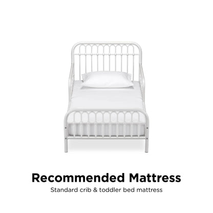 Little Seeds Monarch Hill Ivy Metal Toddler Bed, Gold