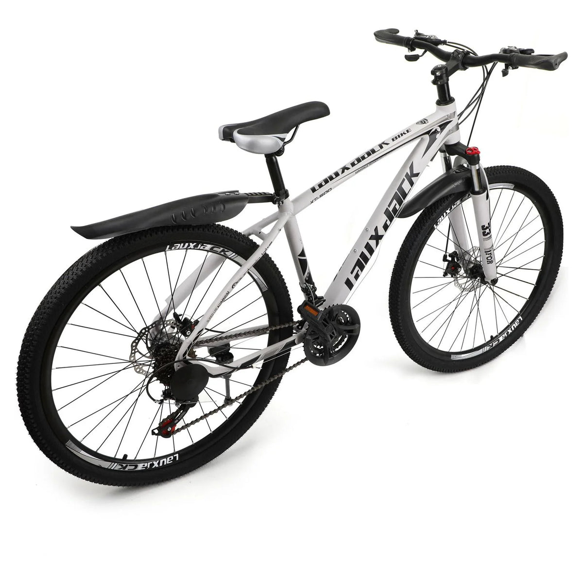 ARTUDATECH 27.5 Inch Mountain Bike, Shimano 21 Speed,  Dual Disc Brake Bike for Men Womens Adult, Full Suspension Bicycle