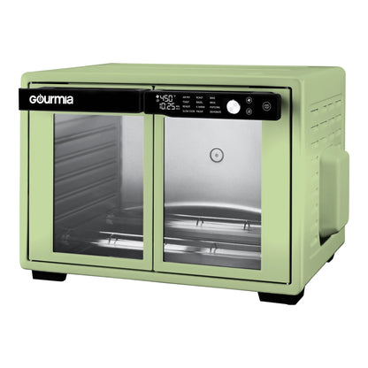 Gourmia 1700W 9-Slice Digital Toaster Oven Air Fryer, 12 Cooking Preset, 35L, Stainless Steel