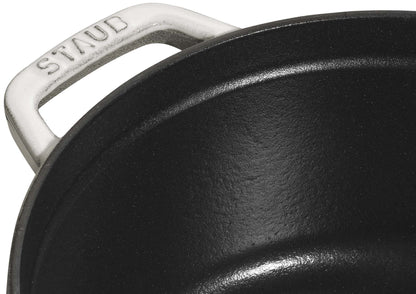 Staub Cast Iron 2.75-qt Round Cocotte - Basil
