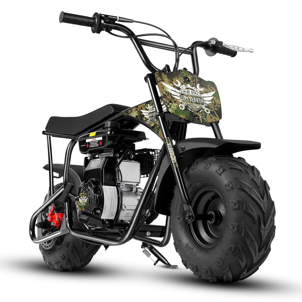 Oryxearth Mini Bike for Kids Motorcycle, Mini motorcycle for kids, Set of Four, 105CC 4-Stroke Ride on Toys, Camo