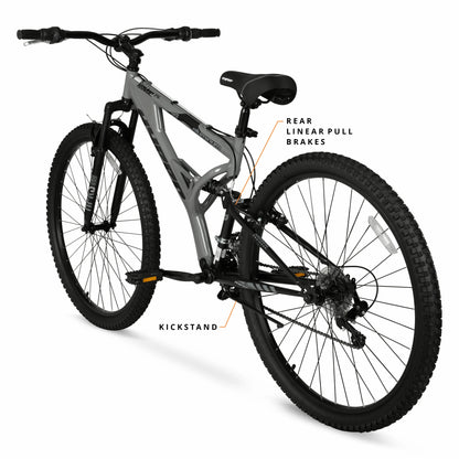 Hyper Bicycles 29" Men's Havoc Mountain Bike, Gray