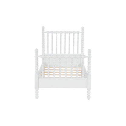 Pioneer Woman Harper Queen-Size Spindle Bed, Homestead Brown