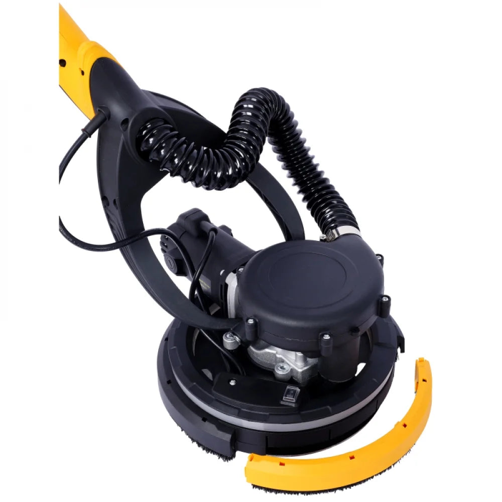 Drywall Sander, 780W Electric Drywall Sander with Vacuum Dust Collection  6.5A Motor Dustless Floor Sander with Variable Speed 900-1800RPM, LED Light, Extendable & Foldable Handle,