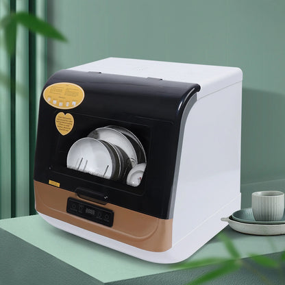 Autrinix Portable Dishwasher with 99.9% Sterilization, 3 Wash Modes & Water-saving Function, Compact Design, Perfect for Apartments & Small Kitchens