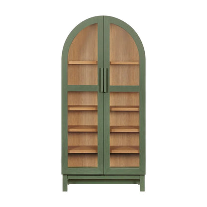 Better Homes & Gardens Juliet Arch Accent Cabinet, Black Finish