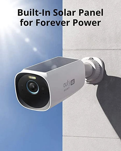 Eufy eufyCam 3 S330 Outdoor 4K Network Camera, Color, White