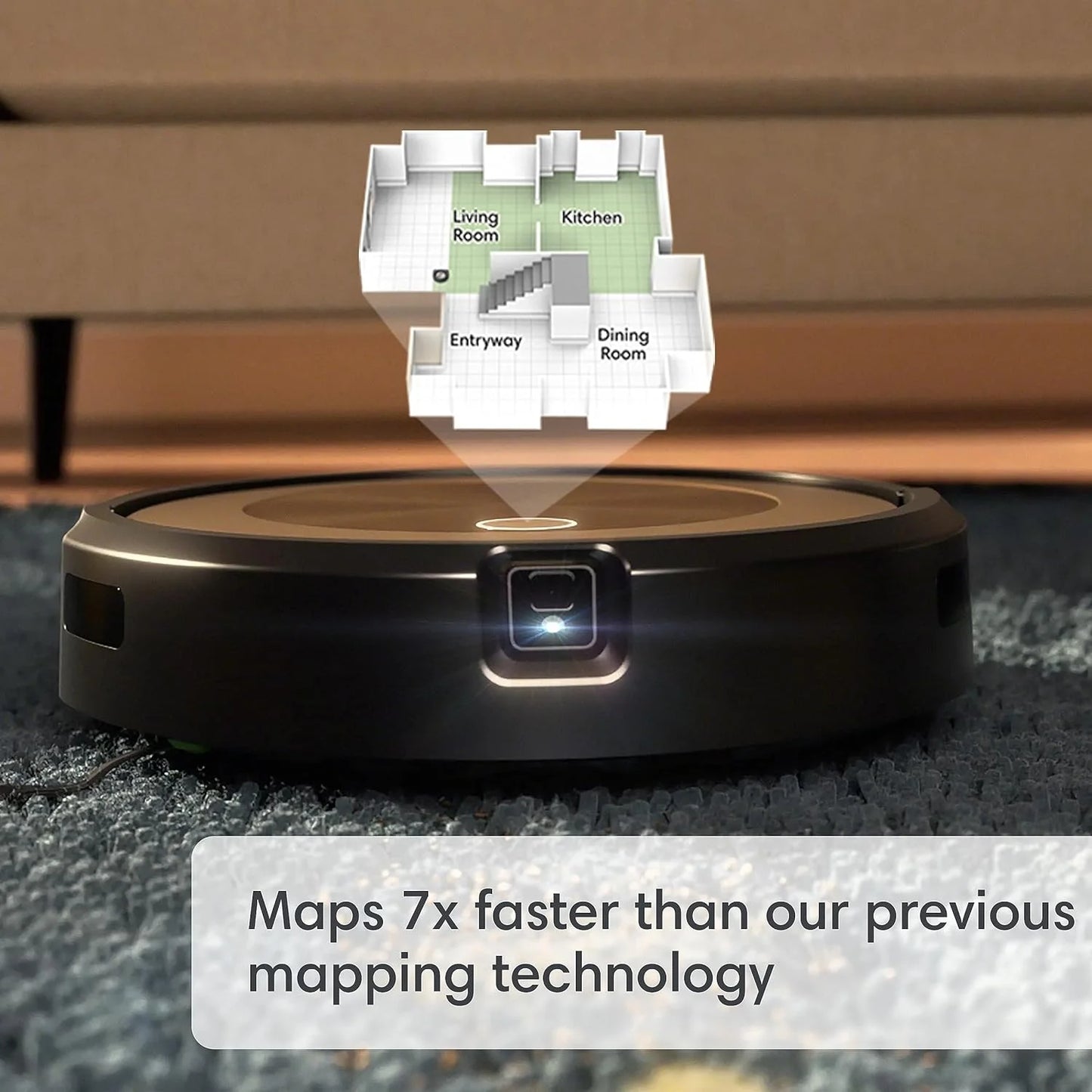 iRobot Roomba j9+ Self-Emptying Robot Vacuum with Dirt Detective Technology