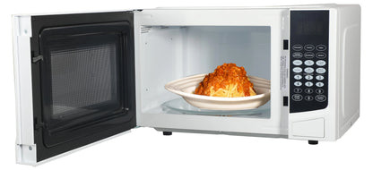 Emerson 0.9 Cu. Ft. 900 Watt, White Microwave Oven with Touch Control, MW9255W