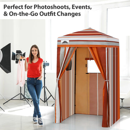 EAGLE PEAK Flex Ultra Compact 4 ft x 4 ft Pop-up Changing Room Canopy, Portable Privacy Cabana