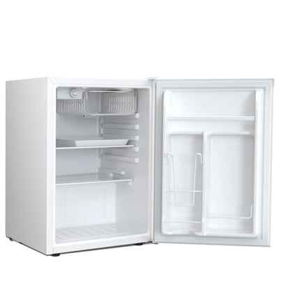 WAA 2.6 Cu.Ft Mini Fridge with Freezer, Single Door Compact Refrigerator BLACK
