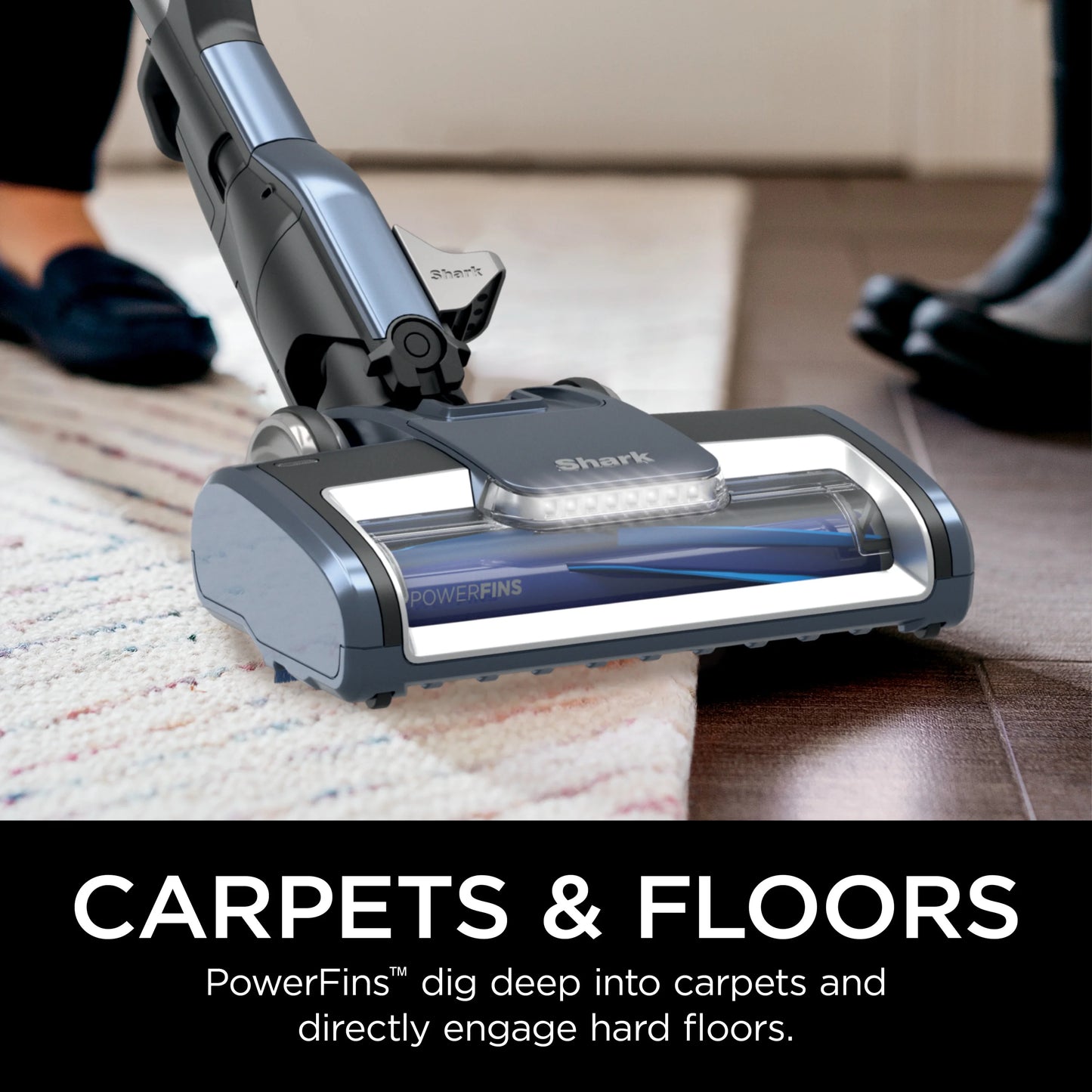 Shark?? UltraLight Pet Pro Corded Stick, PowerFinsa?�� and Self-Cleaning Brushroll, HZ600, Cordless Stick Vacuum, Lightweight, Powerful Suction, Pet Hair, Hard Floor, Carpet, HEPA Filter