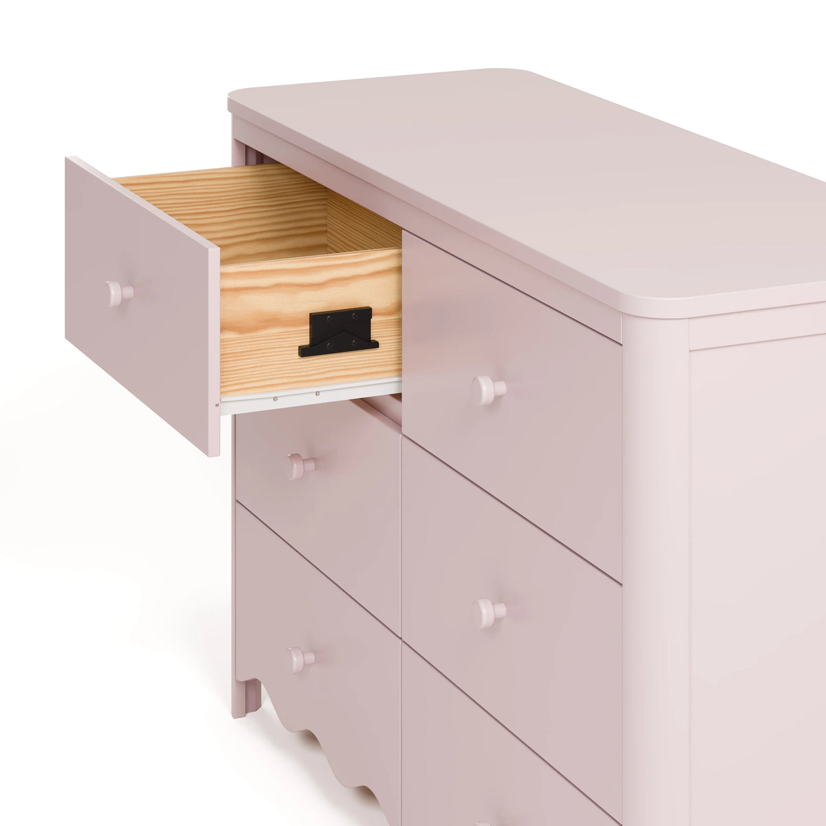 Storkcraft Casablanca 6 Drawer Nursery Dresser, Sage