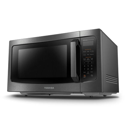 Toshiba 1.2 cu ft Countertop Microwave Ovens in Stainless Steel