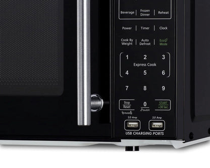 Summit Appliance 2 Door Microwave & Refrigerator-Freezer Combination with Allocator