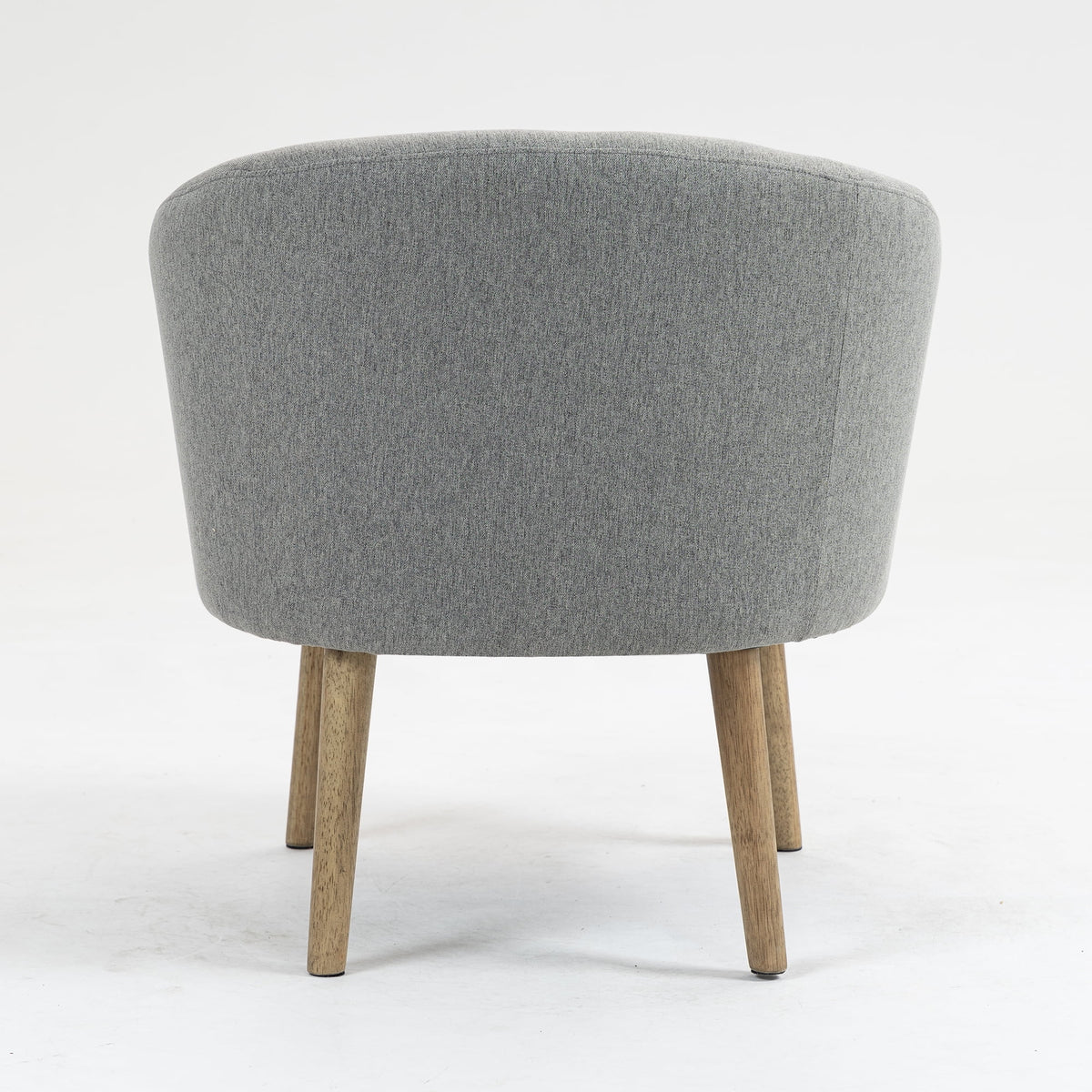 Mainstays Curved Textured Accent Chair, Beige