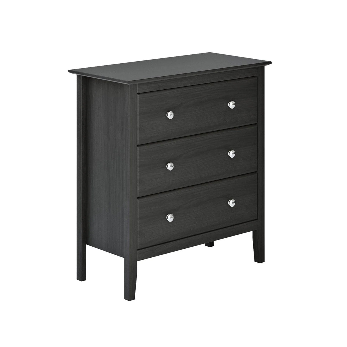 Adeptus Solid Wood Easy Pieces 4 Drawer Chest of Drawers - White