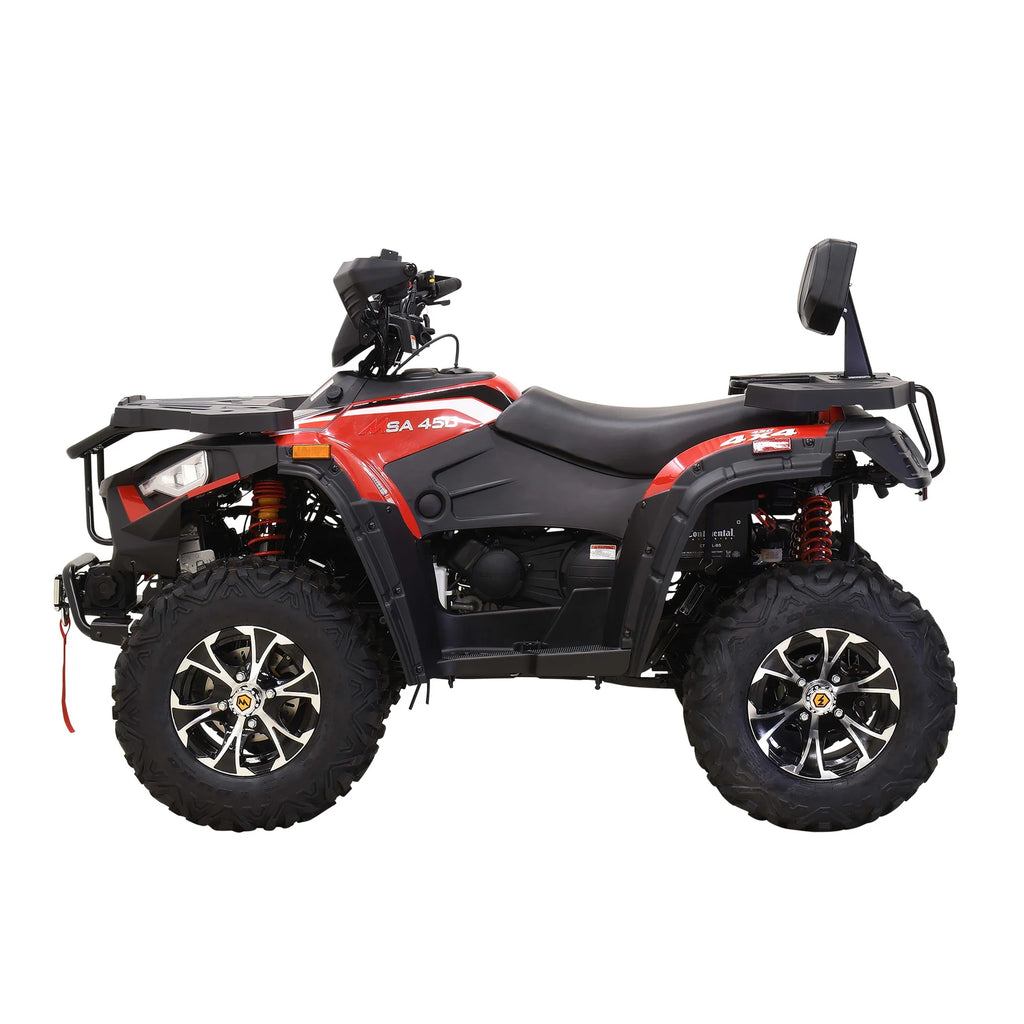Massimo MSA450F Adult ATV Quad 352cc 25 HP 4 Stroke 4-Wheeler - Sand