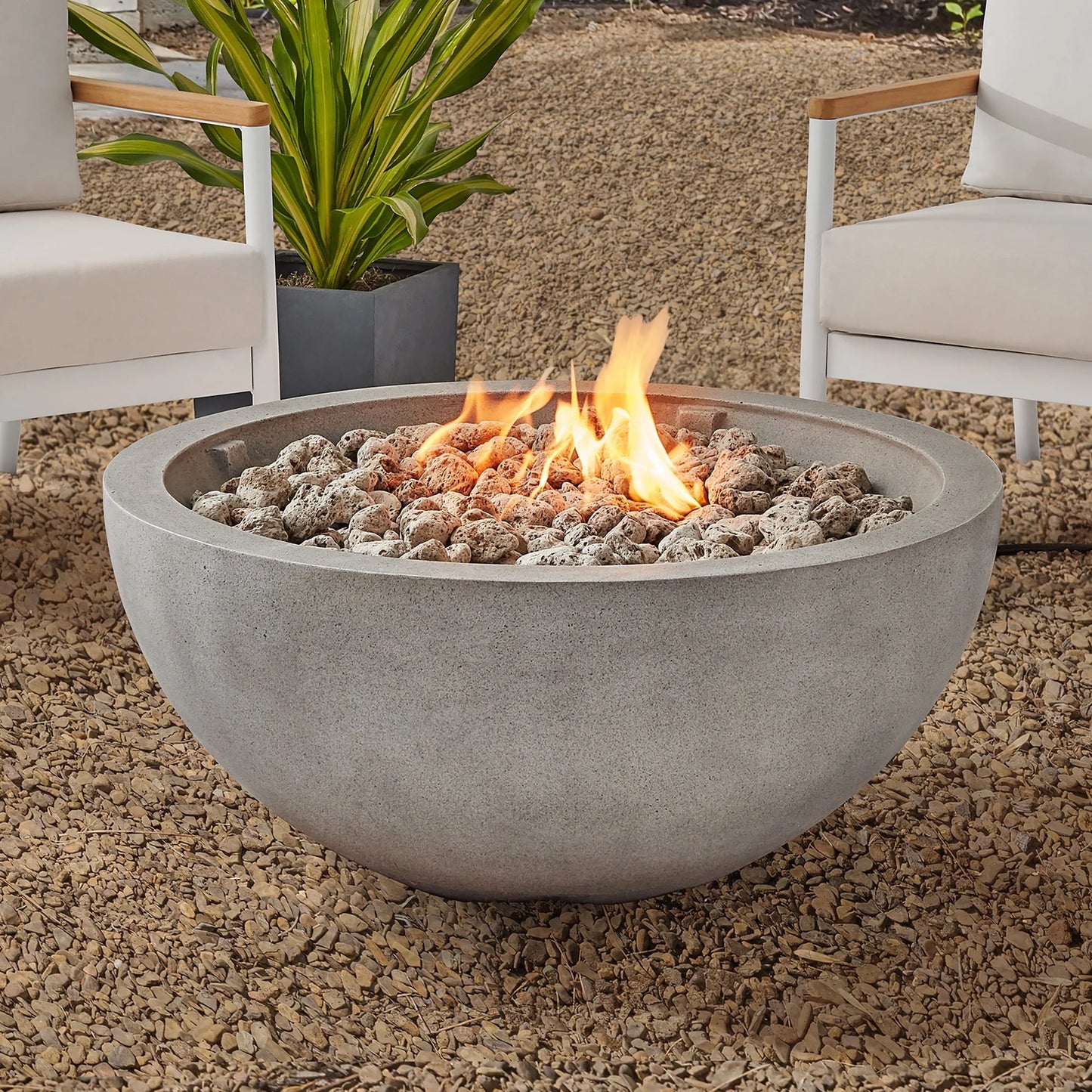 Better Homes & Gardens 36" 65,000 BTU Propane Fire Pit with Tank Hideaway by Dave & Jenny Marrs
