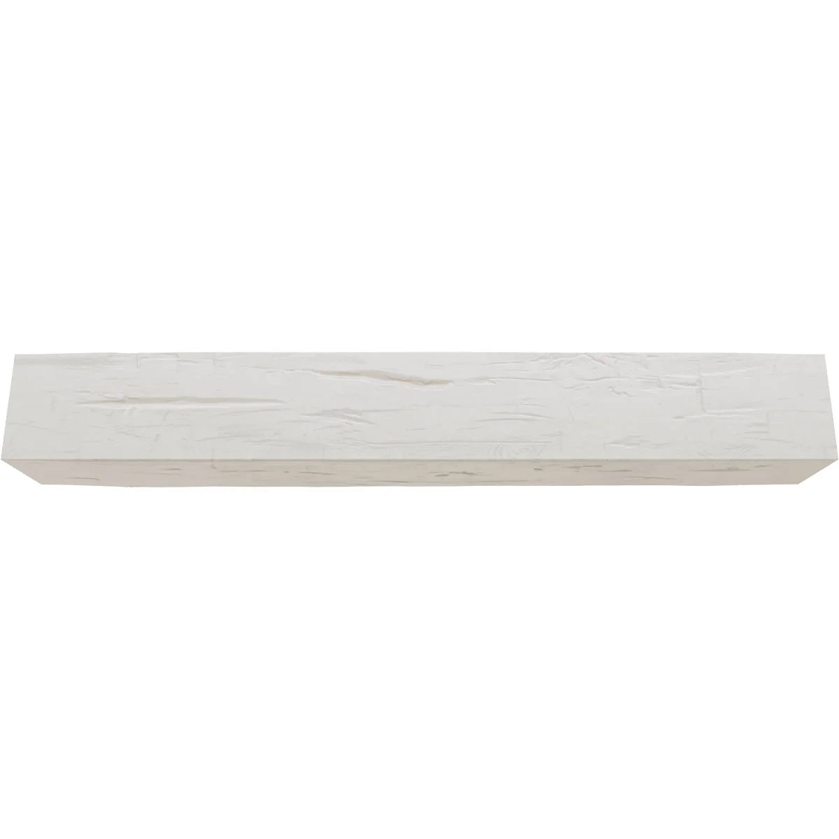 12"W x 8"H x 18'L 3-Sided (U-beam) Hand Hewn Endurathane Faux Wood Ceiling Beam, Factory Prepped