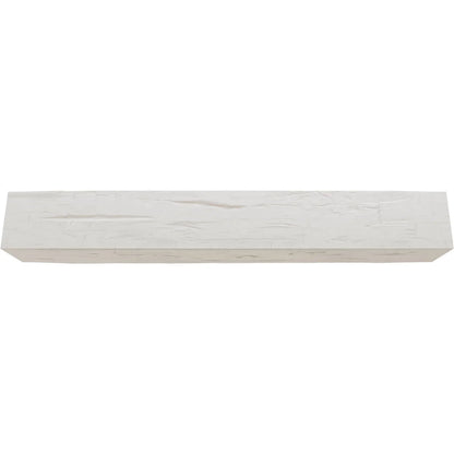12"W x 8"H x 18'L 3-Sided (U-beam) Hand Hewn Endurathane Faux Wood Ceiling Beam, Factory Prepped