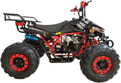 X-Pro Brand New Blast 125cc ATV with Automatic Transmission Reverse LED Headlights Big 19"/18" Tires