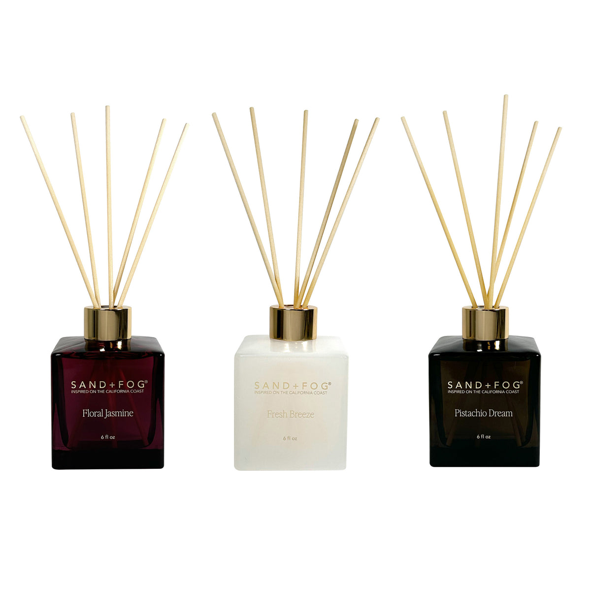 Sand + Fog 6 oz. Diffuser, Set of 3