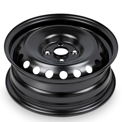 For 2018-2023 Hyundai Accent 15 Inch Painted Black Rim - OE Direct Replacement - Road Ready Car Wheel