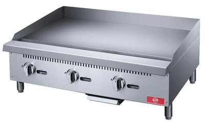 Elite Kitchen Supply 3-Burner 36" Griddle with Liquid Propane Conversion Kit