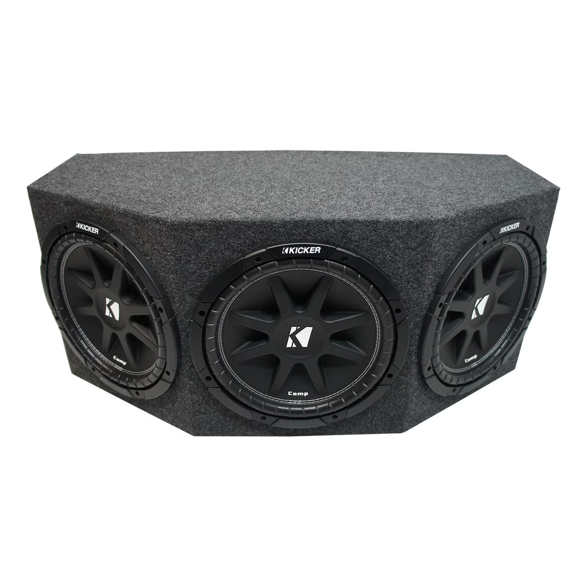 Kicker Comp C12 Triple 12" Subwoofer Loaded 900 Watt Sub Box