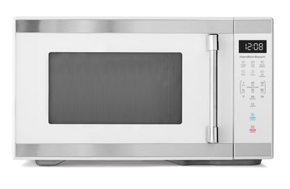 Hamilton Beach 1.1 cu ft Countertop Microwave Oven, Black and Stainless Steel