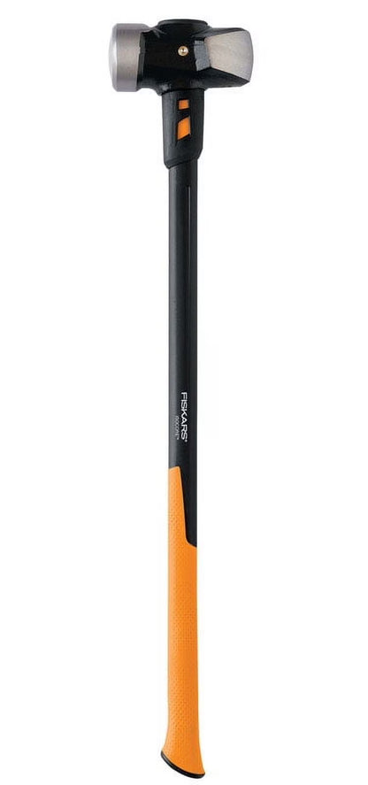 Fiskars 10 lbs. Sledge Hammer (36 Inch), Black and Orange, 1 Count