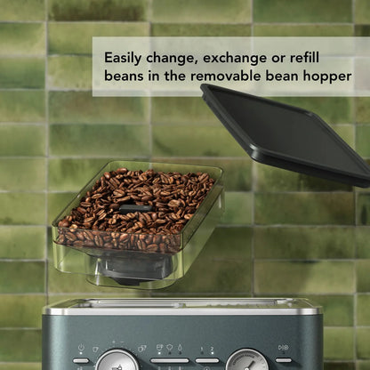 KitchenAid Semi Automatic Espresso Machine with Burr Grinder, KES6551