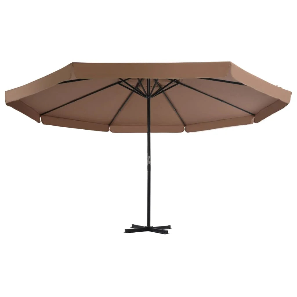 vidaXL Garden Parasol Azure Blue Polyester with PA coating Large