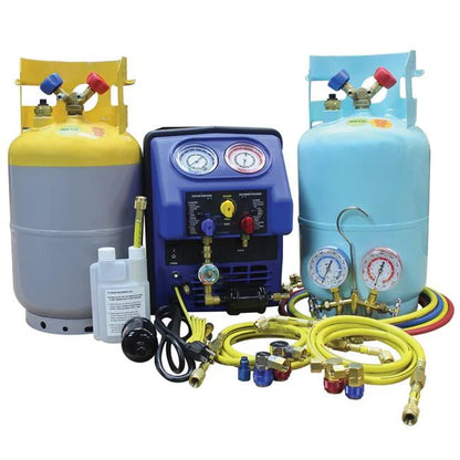 R134a/R1234yf Complete A/C Recovery System