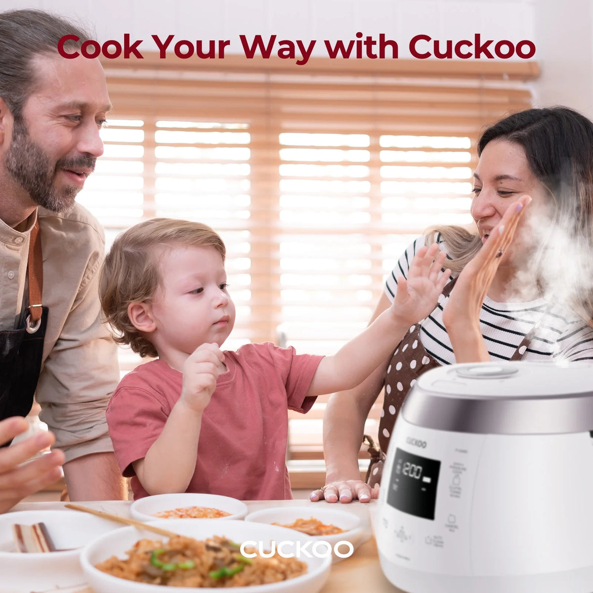 Cuckoo CRP-P1009SW 10-Cup (Uncooked) Heating Pressure Rice Cooker & Warmer with Nonstick Inner Pot