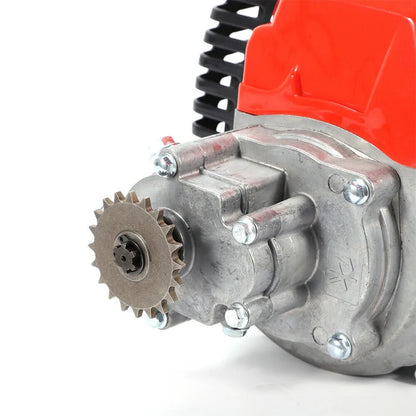 ANQIDI 49CC 2 Stroke Engine Single Cylinder Air-Cooled Motor for Gas Scooters, Pocket Bikes, Mini Choppers