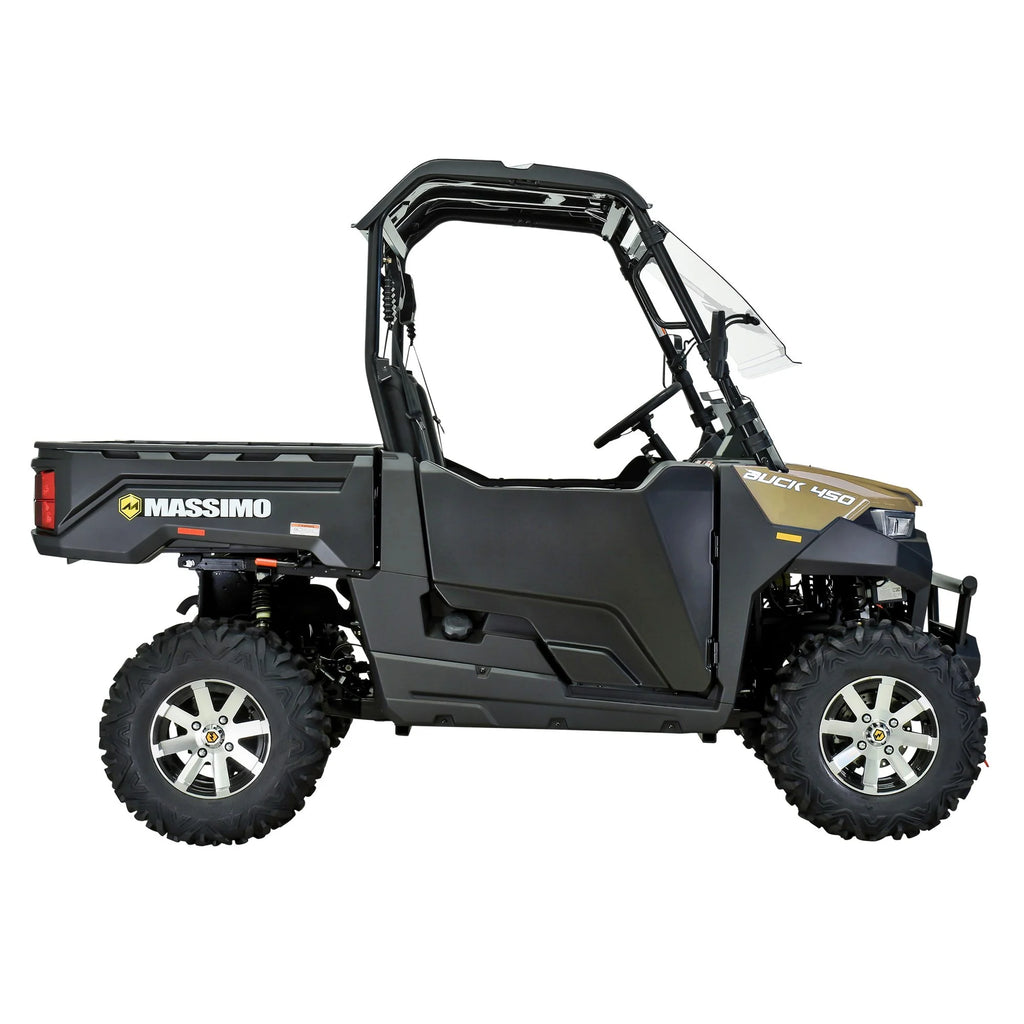 Massimo Buck 450 Side by Side UTV, EFI, 4 Stroke, 325cc, 25.5 HP, 4X4, 3000lb Winch - Red