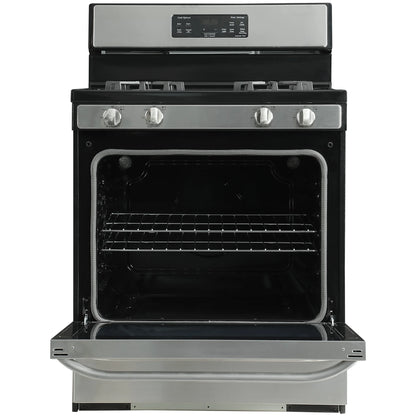 Element 30 Inch 4 Burners 5.2 cu. ft. Freestanding Gas Range, Stainless Steel