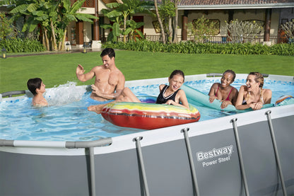 Bestway Power Steel 18' x 9' x 48'' Oval Above Ground Pool Set
