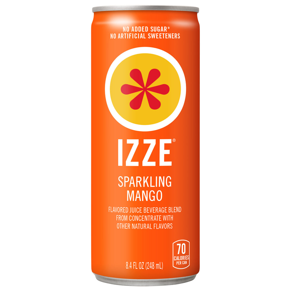 IZZE, Sparkling Juice Beverage, Variety Pack, 8.4 fl oz, 24-Count