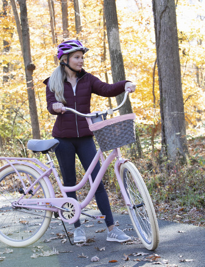 26 In. Charleston Ladies Cruiser Bike, Pink