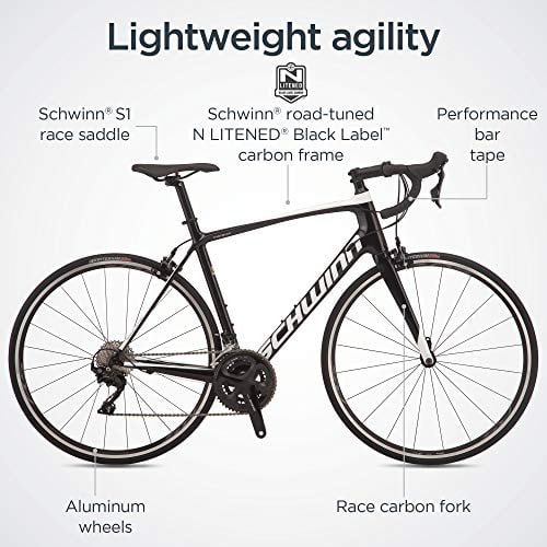 Schwinn Fastback Carbon Road Bike, Fastback Carbon 105, 57cm/Extra Large Frame