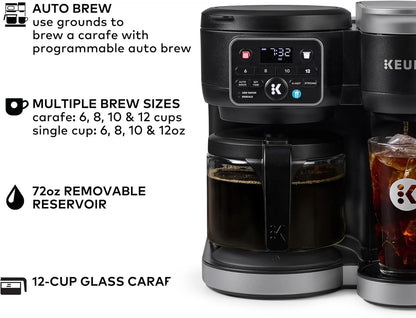 Keurig K-Duo Gen 2 Hot & Iced Single Serve & Carafe Coffee Maker